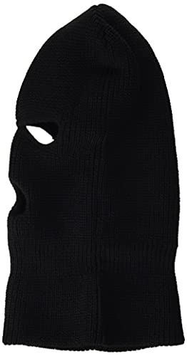 Mil-Tec - Pasamontañas balaclava acrílico, 3 orificios, color negro, para hombre