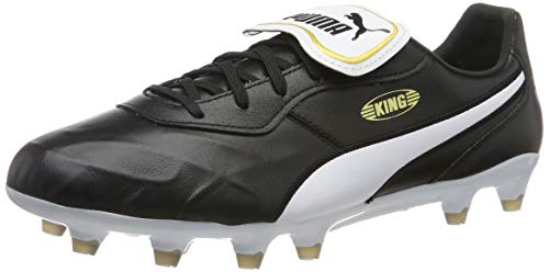 PUMA King Top FG, Zapatillas de Fútbol Unisex Adulto, Multicolor Black White, 40 EU