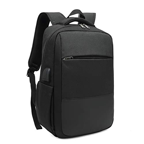 Mochila Unisex Impermeable para Ordenador Portátil de hasta 15.6 Pulgadas, conector para Auriculares y Bolsillo Antirrobo. Para los estudios, viajes o trabajo