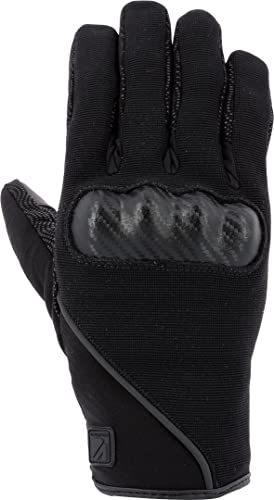 VQuattro Section 18 Guantes de Motocicleta (Black,3XL)