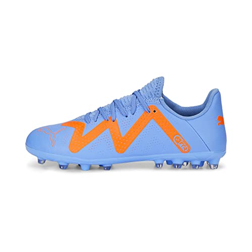 PUMA Future Play Mg Jr, Botas de fútbol Unisex niños, Azul, 34 EU