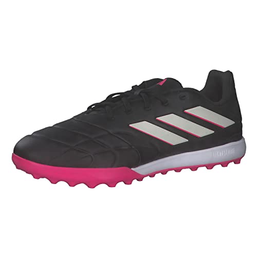 adidas Copa Pure.3 Turf, Botas de fútbol para Unisex adulto, Core Black Zero Met Team Shock Pink 2, 40 EU