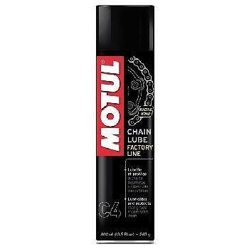 Lubricante en espray para cadenas Chain Lube Factory Line C4 de Motul - Envase de 400 ml