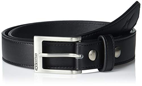 Alpinestars Hombre Ageless Leather Belt Cinturón de cuero sin edad Not Applicable, Black, M