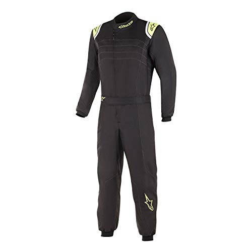 Alpinestars KMX-9 v2 S Youth Kart Racing Suit 3356519 (Size:120, Black/Red)