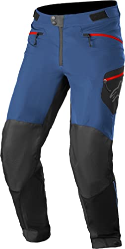 Alpinestars Pantalones Alpes Ropa, Negro/Azul Medio, 36 Unisex Adulto