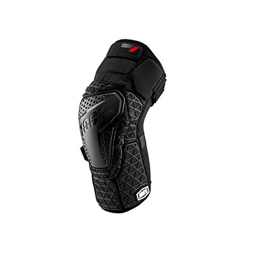 Ride100percent Surpass Knee Guard Black-SM, Adultos Unisex, Negro, ESTANDAR