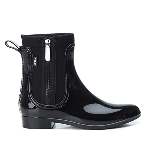 XTI, Botas de lluvia Mujer, Negro (130086), 39 EU