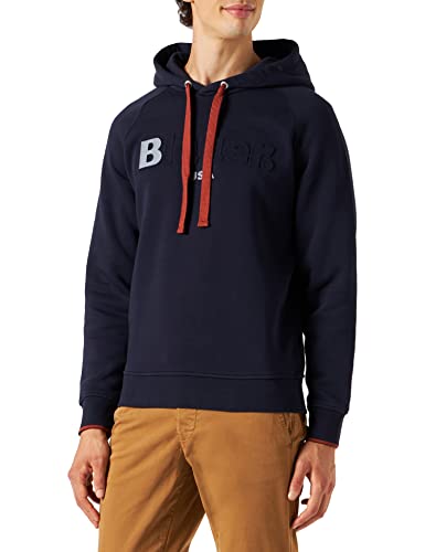 Blauer Sudadera con Capucha Cerrada, 776 Azul De Prussia, 54 para Hombre