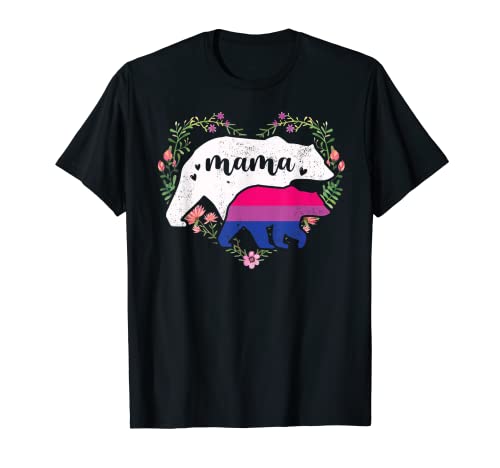 LGBTQ Mama Bear Lesbian Pride Igualdad de Derechos Arco iris Camiseta