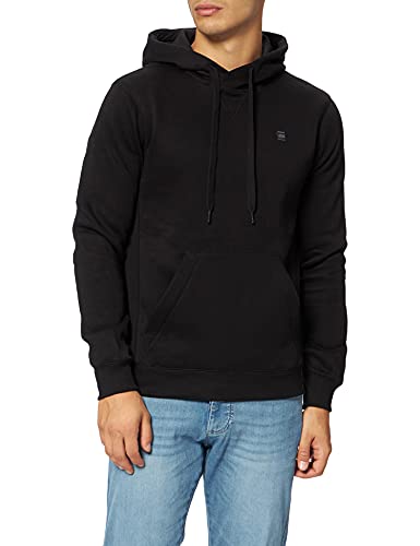 G-Star Raw Premium Core Hooded Sweater para Hombre, Negro (Dk Black D16121-C235-6484), M