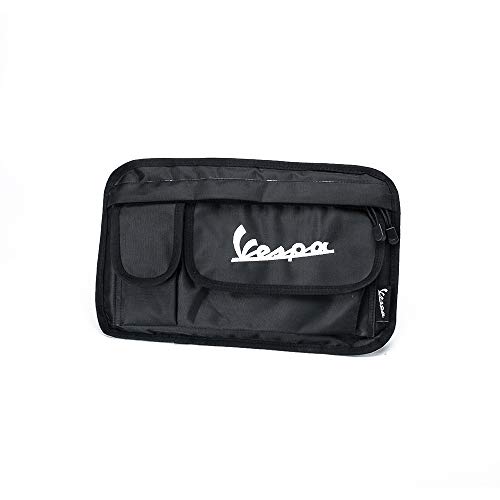 Scooter Impermeable Key Bags Bolsa de almacenamiento Bolsa lateral Bolsa de tanque para Vespa GTS LX LXV 50 125 250 300 GTS300 (negro)