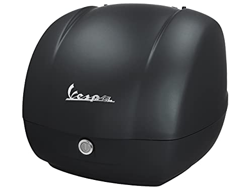 Scooter-ProSports Topcase original Piaggio 36 litros para Vespa GTS 125, 300 CCM a partir de 2020 (negro mate 99/C)