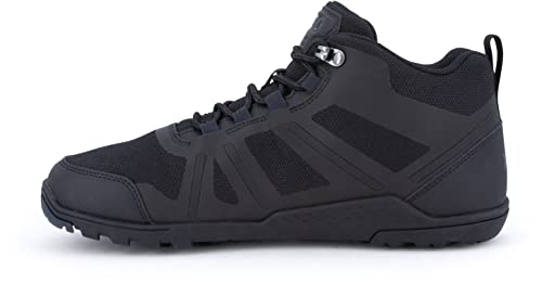 Xero Shoes DayLite Hiker Botas de senderismo para mujer, minimalistas y ligeras, inspiradas en el pie descalzo, Zero Drop Trail, Negro , 46 EU