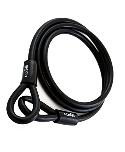 LUMA - KBB10120LUM/93 : LUMA - KBB10120LUM/93 : Cable sirga para antirrobo o candados Enduro Loop Medida 10mm Medida 120 cm