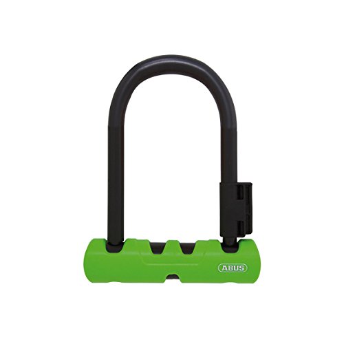 Abus 410 SH34 Antirrobo, Unisex, Negro/Verde, 14 cm