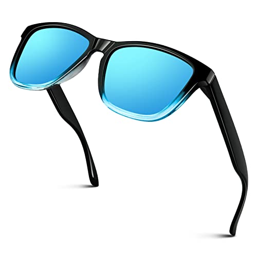 CGID Gafas de Sol Polarizadas Hombre y Mujer Retro Deportivos 80's Ultra Light Protección UV400 MJ17