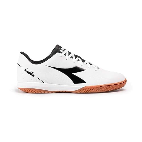 Diadora PICHICHI 5 IDR, Bota Fútbol Sala para Hombre Blanco/Negro (Numeric_42)