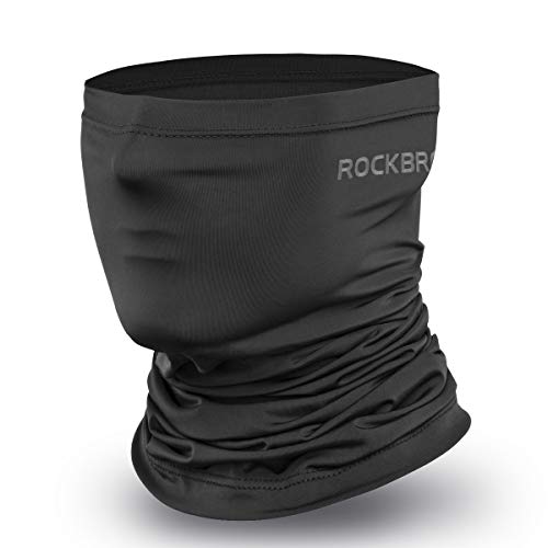 ROCKBROS Pañuelo Cabeza Hombres Mujeres Protección UV Bragas Cuello Elástica de Verano Bufanda Multifunción para Ciclismo Moto Deportes al Aire Libre