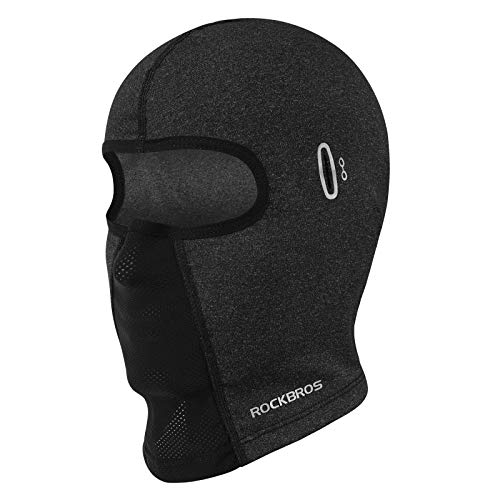 ROCKBROS Pasamontañas Balaclava Invierno Bajo-Casco Térmico Anti Viento Deportivo para Ciclismo Bicicleta Moto Esquí Snowboard, Unisex