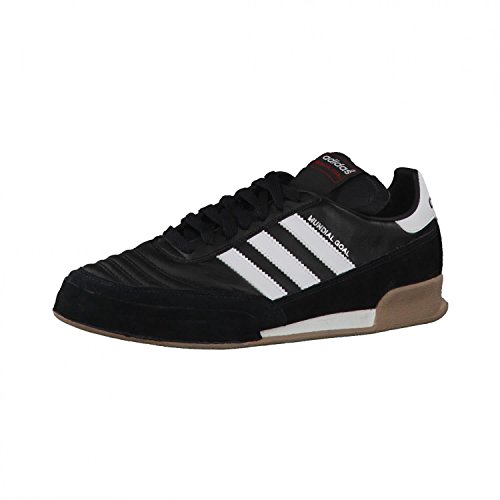 Adidas Mundial Goal, Botas de fútbol Hombre, Black White 019310, 38 EU