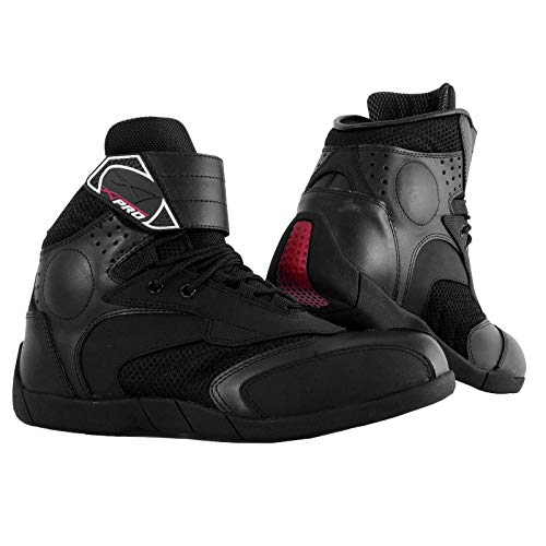 A-pro Zapato impermeable Turismo Moto Botas Calzado Sport Touring Boots Negro 40