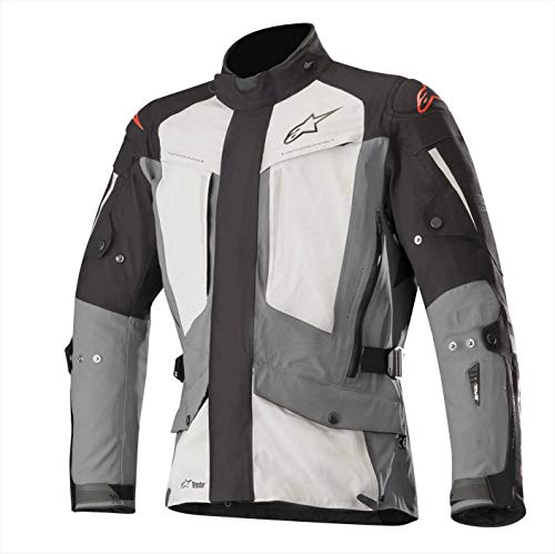 Alpinestars Chaqueta moto Yaguara Drystar Jacket - Tech-air Compatible Black Dark Gray Mid Gray, Gris/Negro/Rojo, S