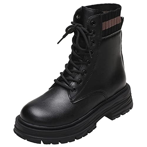 Dasongff Botines Tacones Sexy Botas Vaquero Mujer Marrón Botas Cortas Romanas para Mujer con Tacones CuadradosS Botas Cavalieras Negro Botas Equitación Chica Botas Invierno Baratas Chelsea Botas,