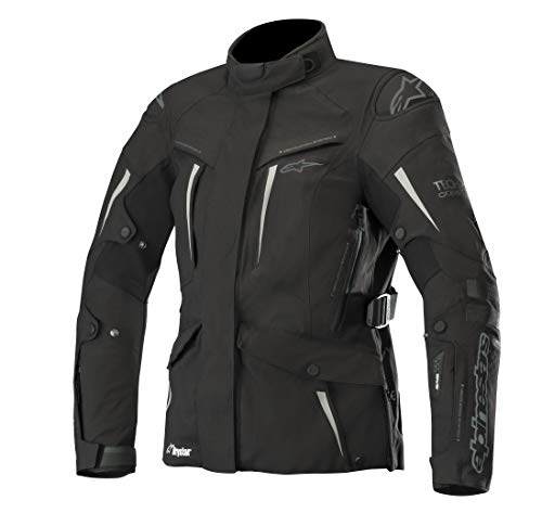 Alpinestars Chaqueta moto Stella Yaguara Drystar Jacket Tech-air Compatible Black Anthracite, Negro/Anthracite, XL