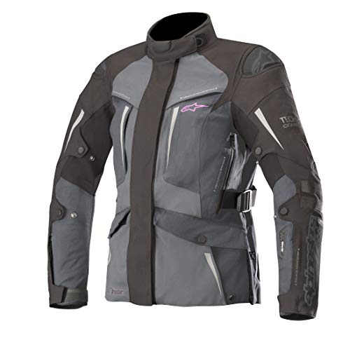 Alpinestars Chaqueta moto Stella Yaguara Drystar Jacket Tech-air Compatible Black Dark Gray Mid Gray, Negro/Gris, XL