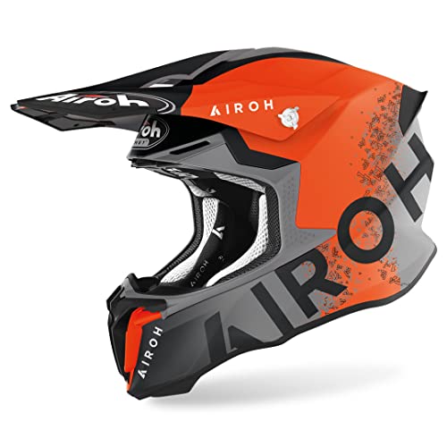 Airoh Helmet Twist 2.0 Bit Orange Matt