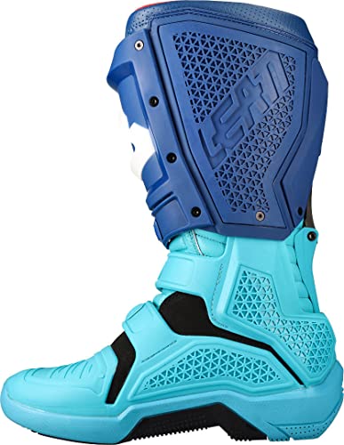 Leatt GPX 5.5 FlexLock Botas de Motocross (Dark Blue/Light Blue,44.5)