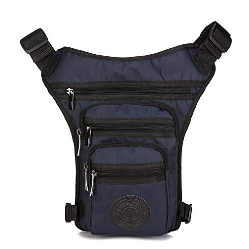 Bolsa de Nailon para Pierna y Muslo para Hombre, táctica Militar, Motocicleta, Ciclista, Multibolsillos, para Hombre, Viaje, Senderismo, Escalada, Ciclismo, riñonera de Cintura al Aire Libre