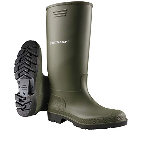 Dunlop Protective Footwear (DUO18) Dunlop Pricemastor, Botas de Agua Hombre, Green, 46 EU