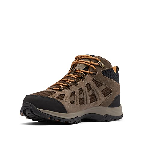 Columbia Redmond 3 Mid Waterproof Botas Montaña De Senderismo Y Trekking impermeables para Hombre, Marrón (Cordovan x Elk), 41 EU