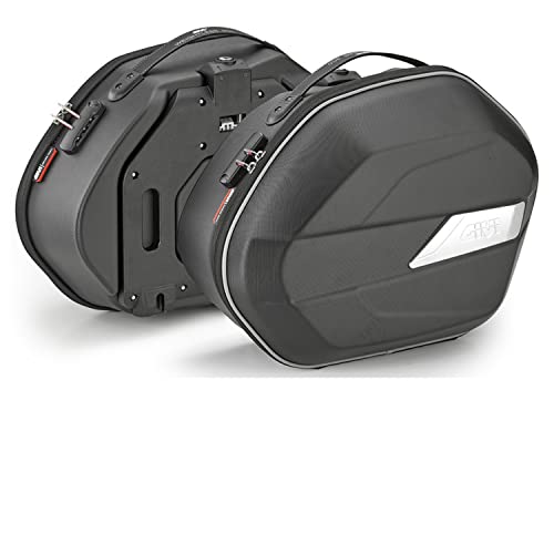 givi maletas laterales weightless wl900 compatible con kawasaki klr 650 enduro 2007 2008 2009 2010 2011 2012 2013 2014 2015 2016 2017 2018 2019 2020 mototopgun