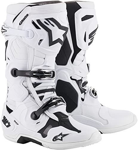 boots TECH 10 2021, ALPINESTARS (white, size 14)