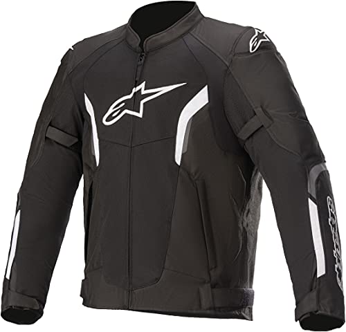 Alpinestars AST V2 Air Jacket Chaqueta, Blanco/Negro, Medium para Hombre