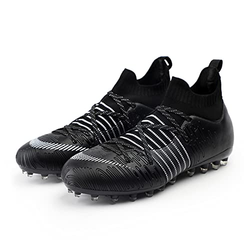 Botines De Fútbol De Caña Alta Para Hombre, Calzado Profesional De Fútbol Para Césped Artificial De Gran Agarre, Botas De Fútbol Juvenil Para Competición Al Aire Libre ( Color : C , Size : 43 EU )