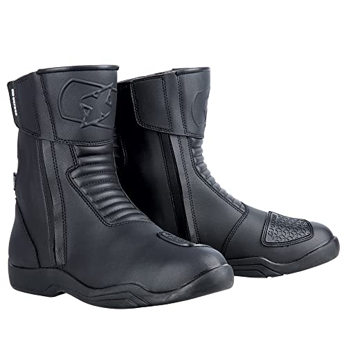 Oxford Motosc, Botas de Motociclista Hombre, Negro, 42 EU