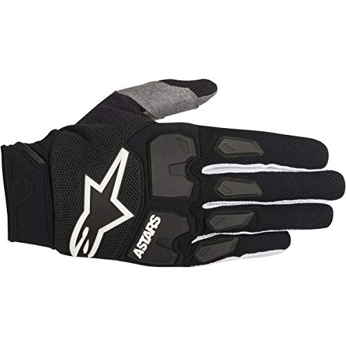 Alpinestars S8 Racefend - Guantes de moto todo terreno para hombre, color negro