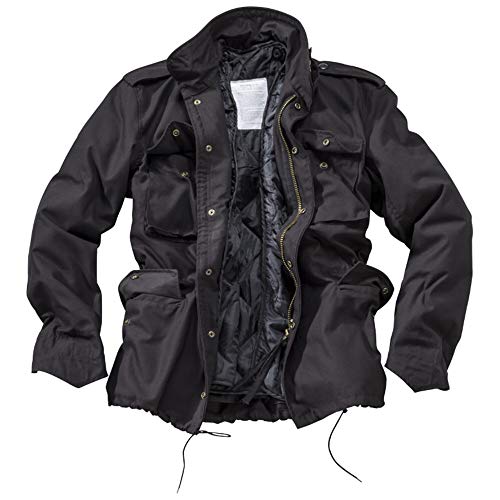 Surplus US Fieldjacket M 65, Chaqueta para Hombre, Negro, XL