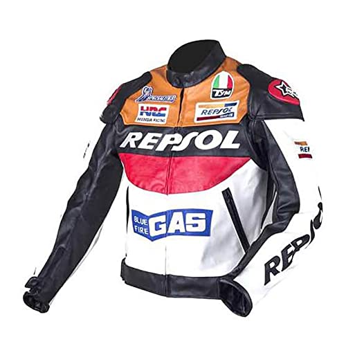 Chaqueta De Moto - Chaqueta De Moto Unisex De Primavera Y Otoño - Traje De Carreras Impermeable Y Que Cae - Maillot De Moto Rally (Yellow,L)