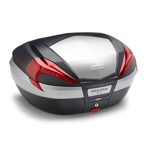 GIVI V56N Maxia 4 Monokey Baúl con Cubierta de Aluminio y con Reflectores Rojos