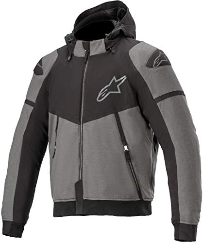 Alpinestars SEKTOR V2 TECH MELANGE SUDADERA MOTORISTA GRIS OSCURO NEGRO 3XL