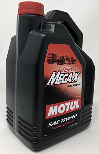 MOTUL Aceite Motor Lubricante SHPD Camión Tekma Mega X Sae 15W-40, 5 litros