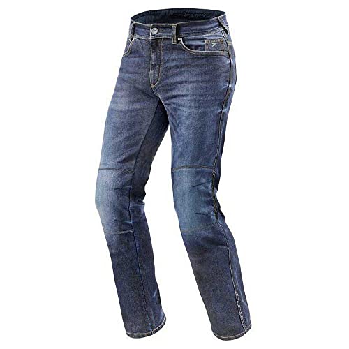 Seventy degrees Pantalon DE Moto Marca Vaquero SD-PJ2 Regular Hombre Azul Oscuro L