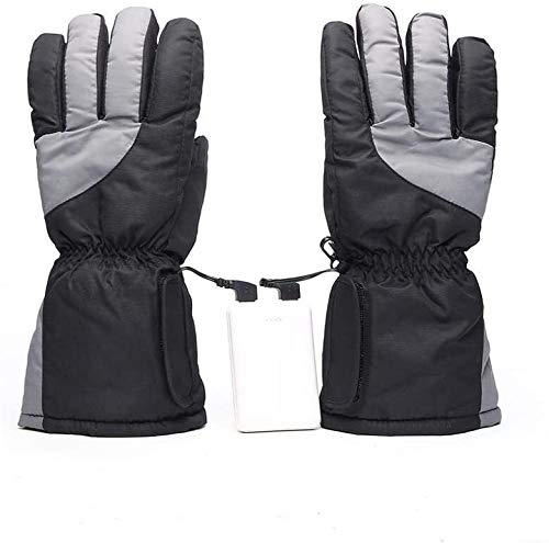 LRX Guantes Calefactables Moto Guantes calentados for los Hombres y WomenHeated Guantes USB Calefacción Guantes eléctricos Guantes al Aire Libre Que acampa yendo de Bicicletas Esquí Calefacción