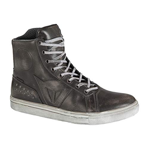 Dainese Street Rocker D-WP Shoes Zapatos Moto Impermeables, 46