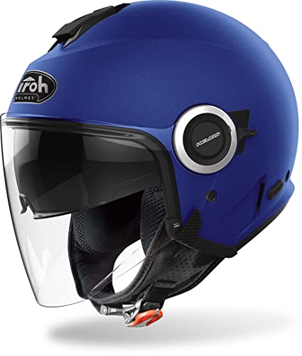 Airoh Helios Helmet, Hombre, Azul, MC